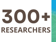 Three hundred plus researchers