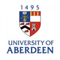 University of Aberdeen logo with a school crest or shield and the year 1495