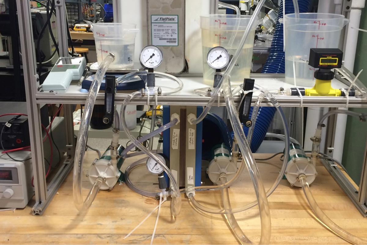 Selective electrodyialysis prototype