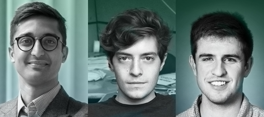 Sahil Shah, Peter Godart, and Mark Brennan