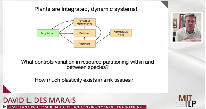 Dave Des Marais Presenting a slide