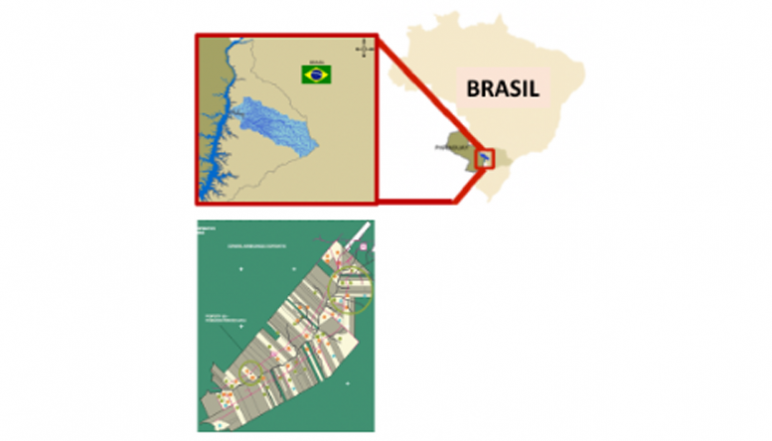 Map of Brazil