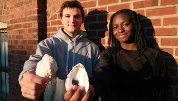 An image depicts MIT Sea Grant Students.