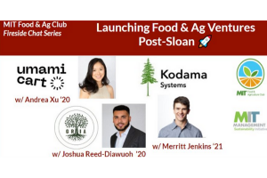 Event graphic with headshots of the speakers, their company logos, and the date and time of the event.