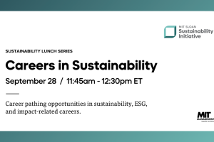 Event banner - Sustainability Lunch Series