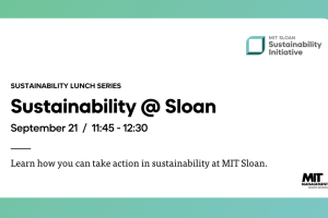 Event banner - Sustainability Lunch Series