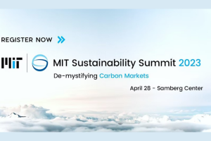 Event Banner - MIT 15th Annual Sustainability Summit: De-mystifying Carbon Markets, April 28 -Samberg Center