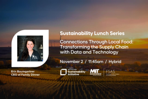 Event banner - Sustainability Lunch Series Connections Through Local Food