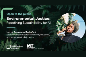 Event banner - Environmental Justice: Redefining Sustainability for All / Sustainability Lunch Series