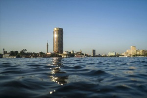 Cairo along the Nile river