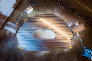 Large-bore, full-scale high-temperature superconducting magnet designed and built by Commonwealth Fusion Systems and MIT’s Plasma Science and Fusion Center (PSFC)