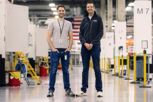 Martin Feldmann and John Hart in a Factory operated by Vulcan Forms