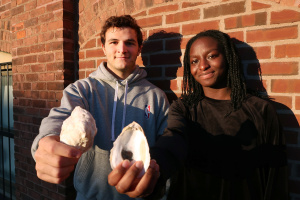 An image depicts MIT Sea Grant Students.
