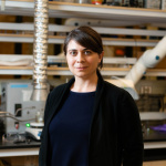 Desirée Plata standing in her lab