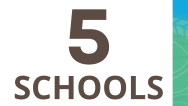 Five schools infographic