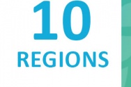 10 regions infographic