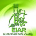 Green and white logo - drawing of cow and wheat with EIAR acronym